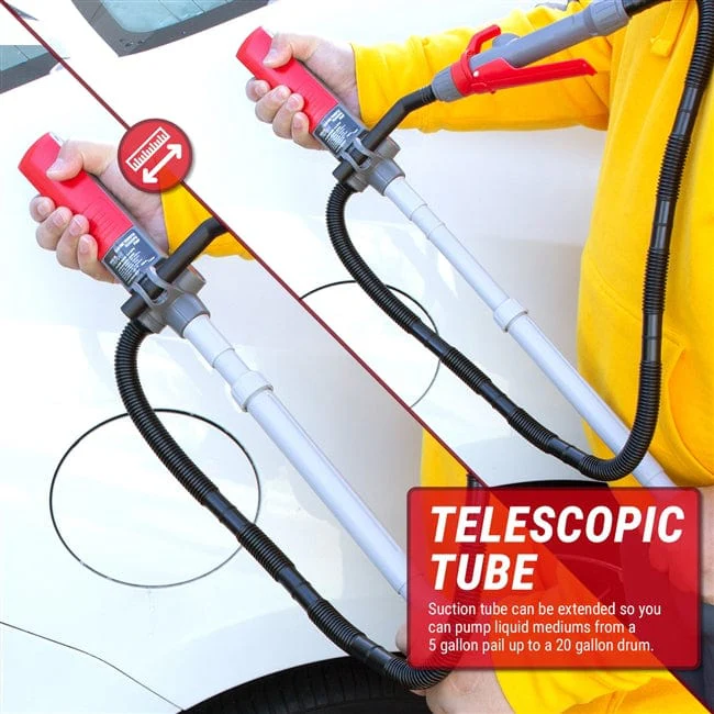 Tera Pump Battery Powered Fuel Transfer Pump with 10" Hose - TREP01-TXL- 20151 - Image 3